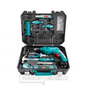 Vrtačka s příklepem a nářadím, 650W, sada 101ks gallery main image