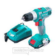 Vrtací šroubovák aku, 20V Li-ion, 2000mAh gallery main image