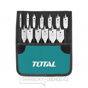 Vrtáky ploché do dřeva, sada 13ks, 6-38mm, industrial Vrtáky ploché do dřeva, sada 13ks, 6-38mm, industrial gallery main image