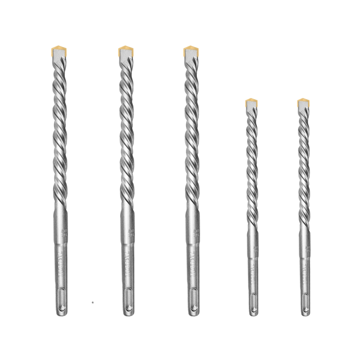 Levně Vrtáky do betonu, SDS plus - 5ks TAC190501