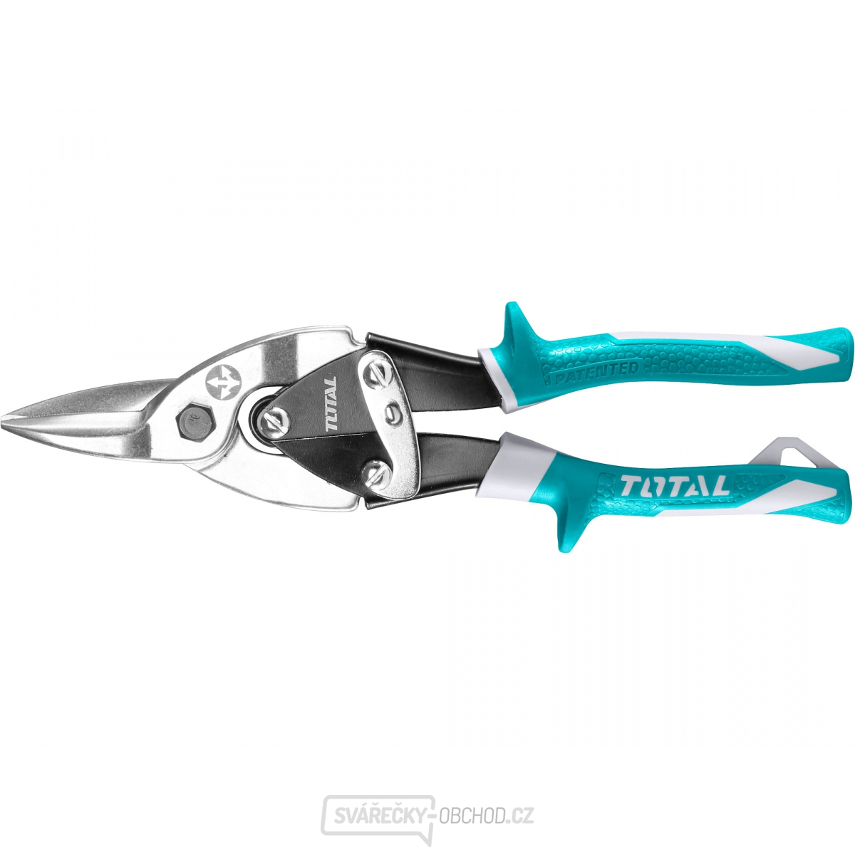 Nůžky na plech převodové, 250mm, rovné