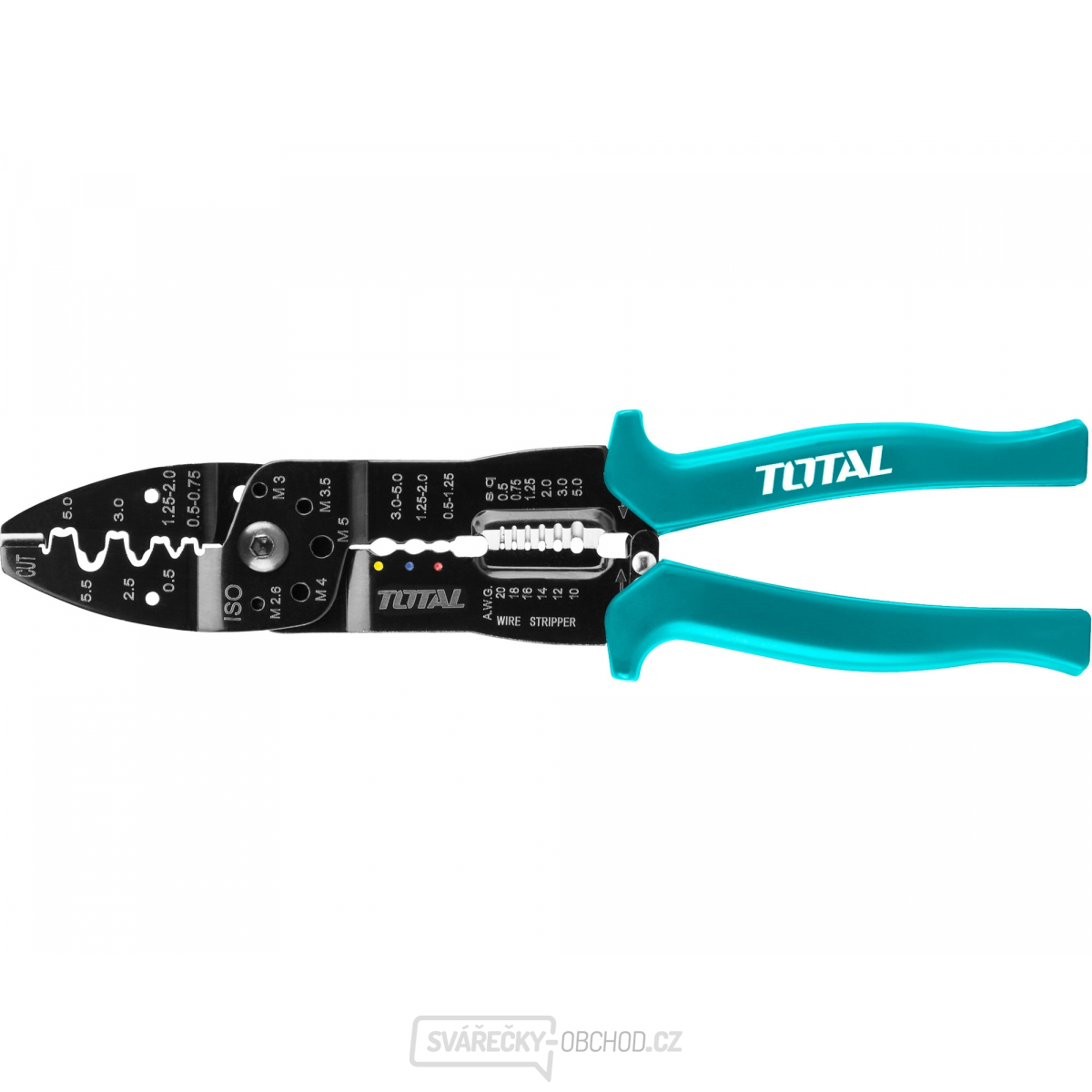 Kleště odizolovací a štípací na vodiče, 250mm, industrial