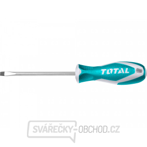 Šroubovák plochý, (-) 5x75mm, CrV, industrial, TOTAL gallery main image