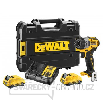 DCF601D2 DEWALT AKU ŠROUBOVÁK 12V 2,0AH LI-ION 