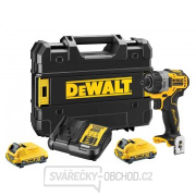 DCF601D2 DEWALT AKU ŠROUBOVÁK 12V 2,0AH LI-ION  gallery main image