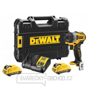 DCF601D2 DEWALT AKU ŠROUBOVÁK 12V 2,0AH LI-ION  gallery main image