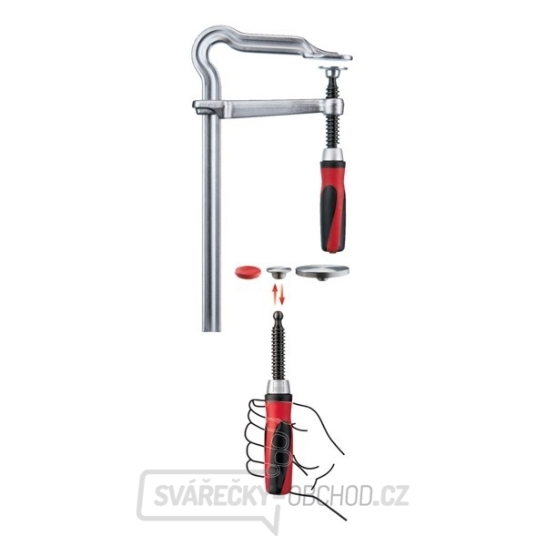 Šroubová svěrka Omega GM50Z-2K - 500mm