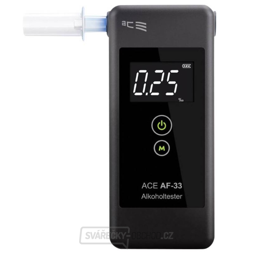 Alkohol tester ACE AF-33, tmavě šedá gallery main image