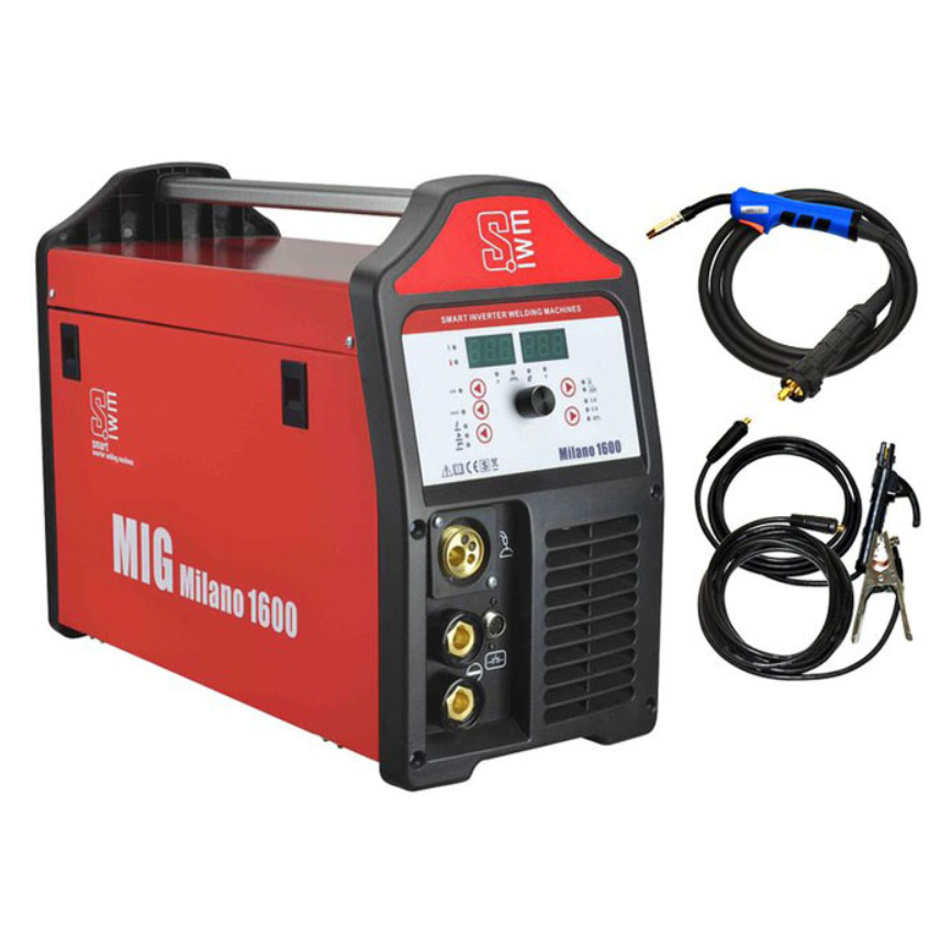 VECTOR WELDING VECTOR Milano 1600 MIG + svařovací kabely + hořák M1058SIWM