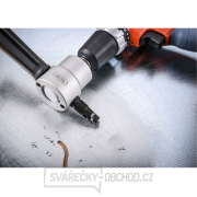 Nástavec na vrtačku k stříhání plechu, oboustranný náhled