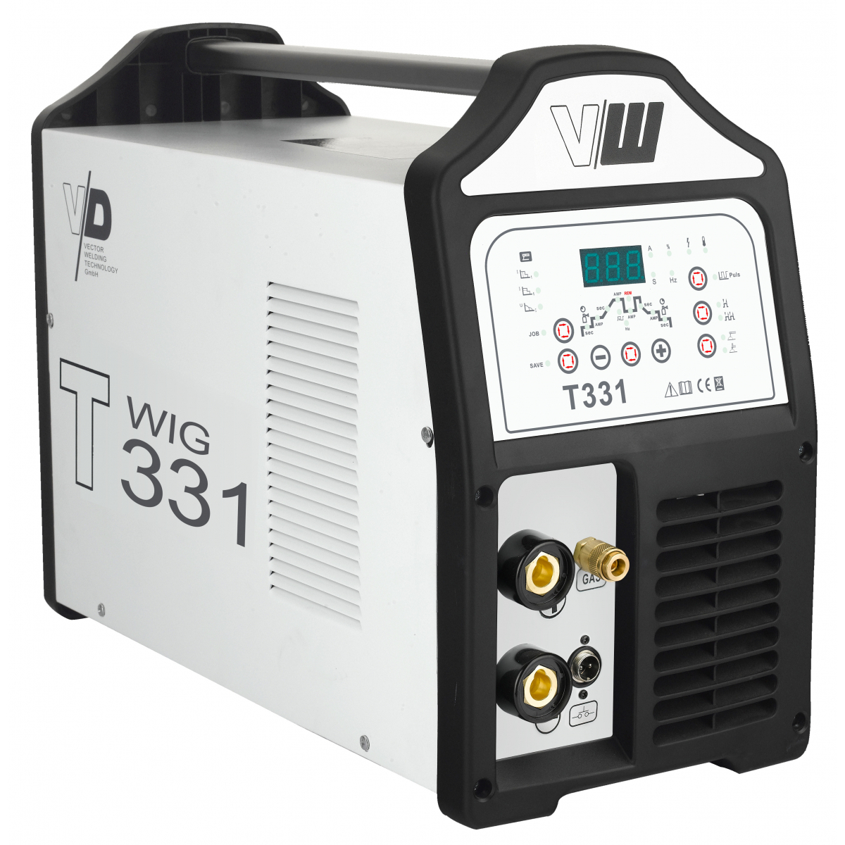 VECTOR WELDING VECTOR DIGITAL T331 WIG + svařecí kabely T1039VD-V