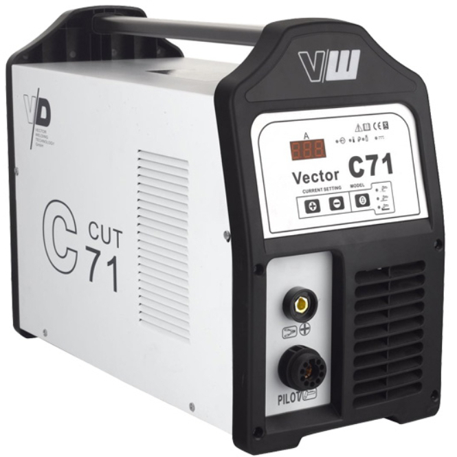 VECTOR WELDING VECTOR DIGITAL C71 PLASMA + Hořák + Příslušenství C1050VD-1