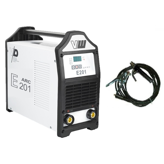 VECTOR WELDING VECTOR DIGITAL E201 ARC + Svařovací kabely A1082VW-WCset