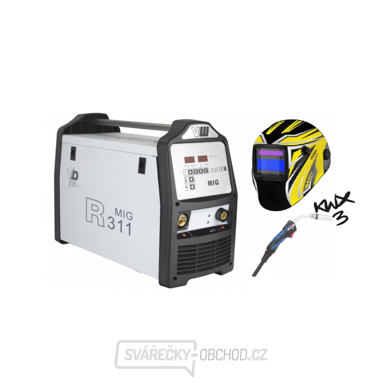 VECTOR DIGITAL MIG R311 MIG + HOŘÁK + Kukla