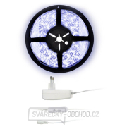 Solight LED světelný pás s testrem, 5m,  sada s 12V adaptérem, 4,8W/m, IP65, studená bílá Solight LED světelný pás s testrem, 5m,  sada s 12V adaptérem, 4,8W/m, IP65, studená bílá gallery main image