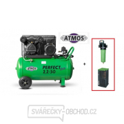 Kompresor Atmos Perfect line 2,2/50 + SF Průmyslový filtr (F02) + Kondenzační sušička (AHD31) gallery main image