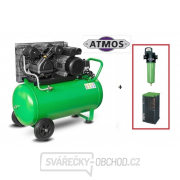 Kompresor Atmos Perfect line 3/200X + SF Průmyslový filtr (F02) + Kondenzační sušička (AHD31) gallery main image