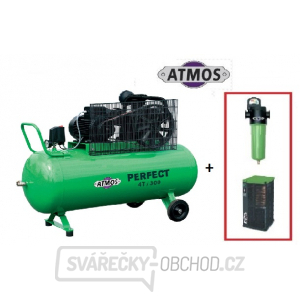 Kompresor Atmos Perfect 4T/300 + SF průmyslový filtr (F03) + Kondenzační sušička (AHD61)