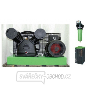 Kompresor Atmos Perfect 7,5 PFT + SF průmyslový filtr (F03) + Kondenzační sušička (AHD81)