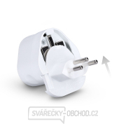 Solight cestovní adaptér, uzemněný, výměnné vidlice pro celý svět náhled