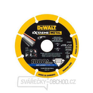 EXTREME METAL Diamantový kotouč na kov, 115 x 22,23 mm, EXTREME METAL Diamantový kotouč na kov, 115 x 22,23 mm, gallery main image