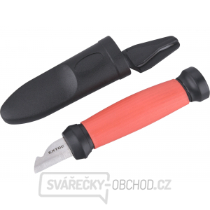 Nůž na odizolování kabelů oboubřitý,s plast. pouzdrem, 155/120mm