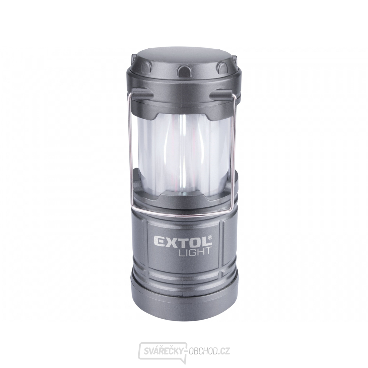 Lucerna teleskopická LED, 75lm/plamen