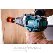 Aku vrtací šroubovák s příklepem EXTOL SHARE20V, BRUSHLESS, 20V Li-ion, 2000mAh náhled