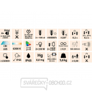 Reflektor LED, 2x2400lm, se stojanem 168cm náhled