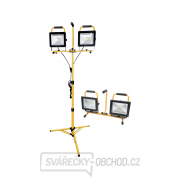 Reflektor LED, 2x2400lm, se stojanem 168cm Reflektor LED, 2x2400lm, se stojanem 168cm gallery main image