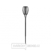 Pochodeň LED s plamenem, 79cm, solární nabíjení, 35lm náhled