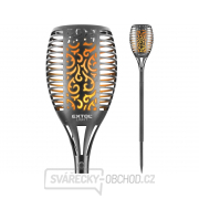 Pochodeň LED s plamenem, 79cm, solární nabíjení, 35lm Pochodeň LED s plamenem, 79cm, solární nabíjení, 35lm gallery main image