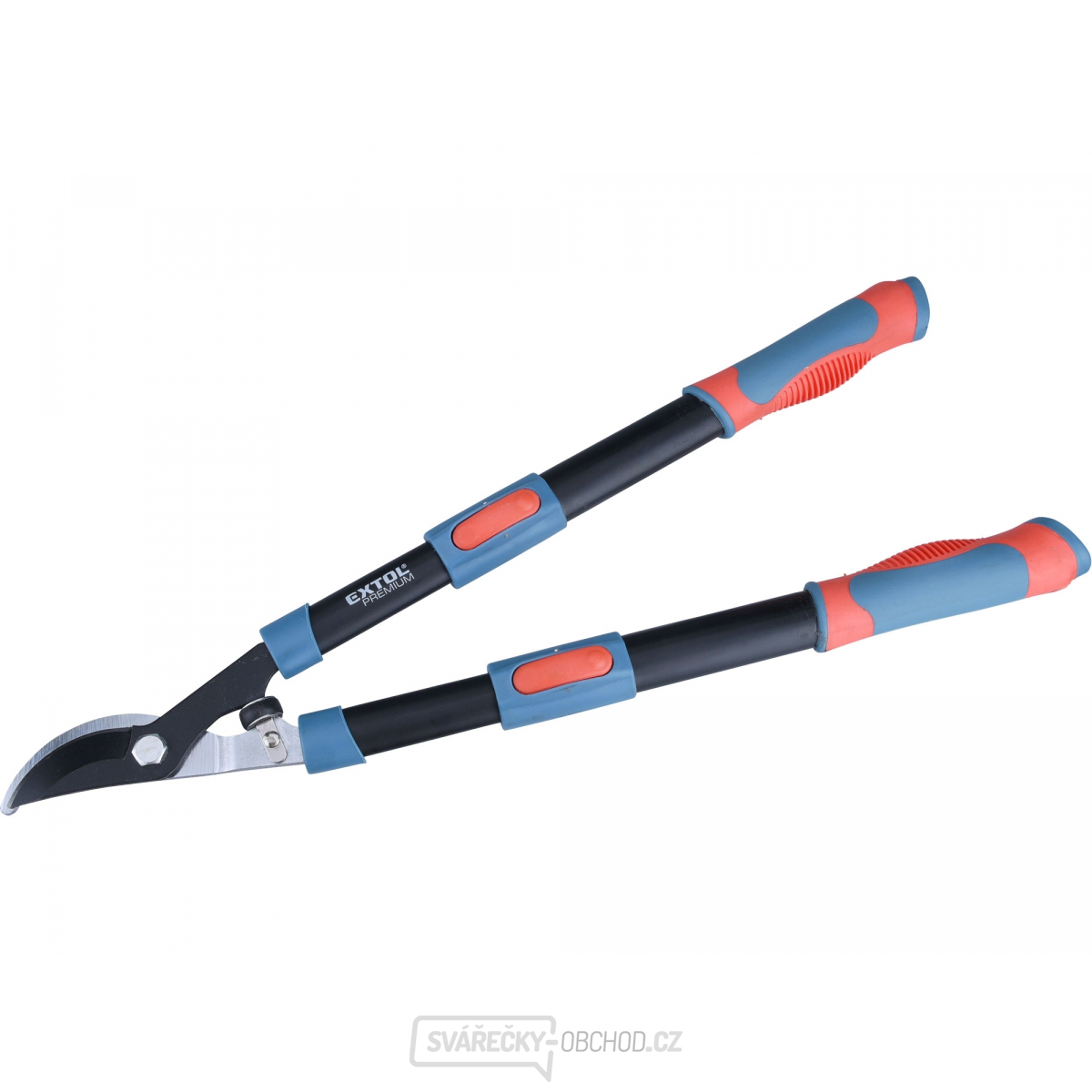 Nůžky na větve teleskopické dvousečné, 640-905mm, HCS