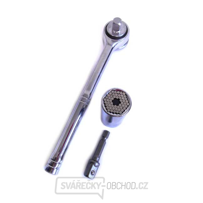 Univerzální hlavice s ráčnou 3/8" 7-19mm