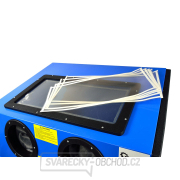 Pískovací box, pískovačka, objem 220 litrů, s příslušenstvím Pískovací box, pískovačka, objem 220 litrů, s příslušenstvím náhled