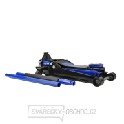 Pojízdný hydraulický zvedák 3t, nízkoprofilový, 75 - 500 mm, s dvojitou pumpou Pojízdný hydraulický zvedák 3t, nízkoprofilový, 75 - 500 mm, s dvojitou pumpou gallery main image