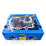 Pískovací box, pískovačka, objem 90 litrů, s příslušenstvím náhled