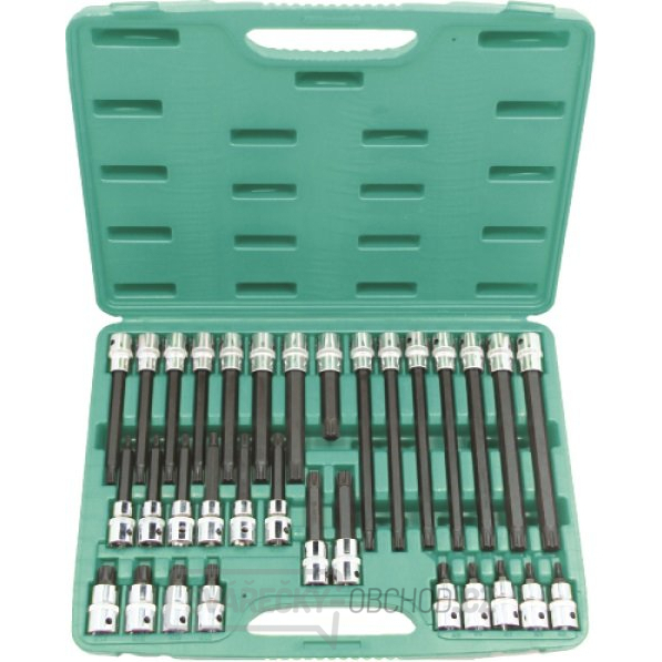 Sada zástrčných hlavic 1/2" RIBE, 32 ks - JONNESWAY S63H4132S