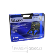 Sada pneumatických nástrojů - rázový utahovák, ráčnový utahovák, bruska a sekáč, 33 dílů Sada pneumatických nástrojů - rázový utahovák, ráčnový utahovák, bruska a sekáč, 33 dílů náhled