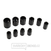 Sada pneumatických nástrojů - rázový utahovák, ráčnový utahovák, bruska a sekáč, 33 dílů náhled