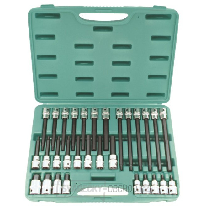 Sada zástrčných hlavic 1/2" Imbus, 30 ks - JONNESWAY S09H4930S
