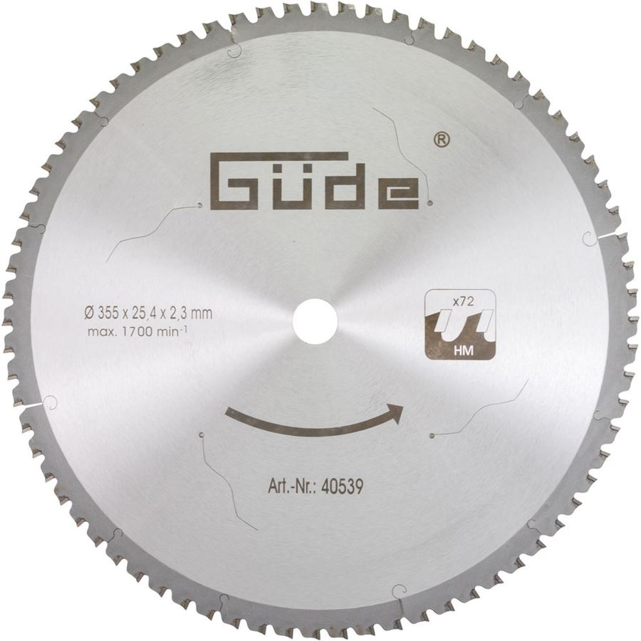Levně Pilový kotouč pro řezání kovu vhodný k pile GMK 350 T, GÜDE 40539