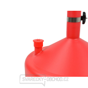 Pojízdná olejová jímka, objem 30 litrů, nastavitelná výška trychtýře 120 - 152 cm Pojízdná olejová jímka, objem 30 litrů, nastavitelná výška trychtýře 120 - 152 cm náhled