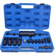 Stahovák vstřiku, sada na demontáž vstřikovačů s kladivem, 14 kusů - QUATROS QS20348 gallery main image