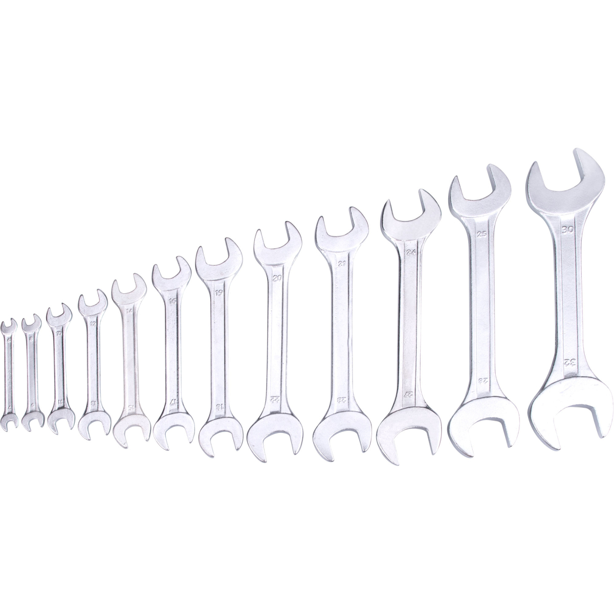 EXTOL CRAFT Sada stranových klíčů 12ks, 6-32mm 6133B