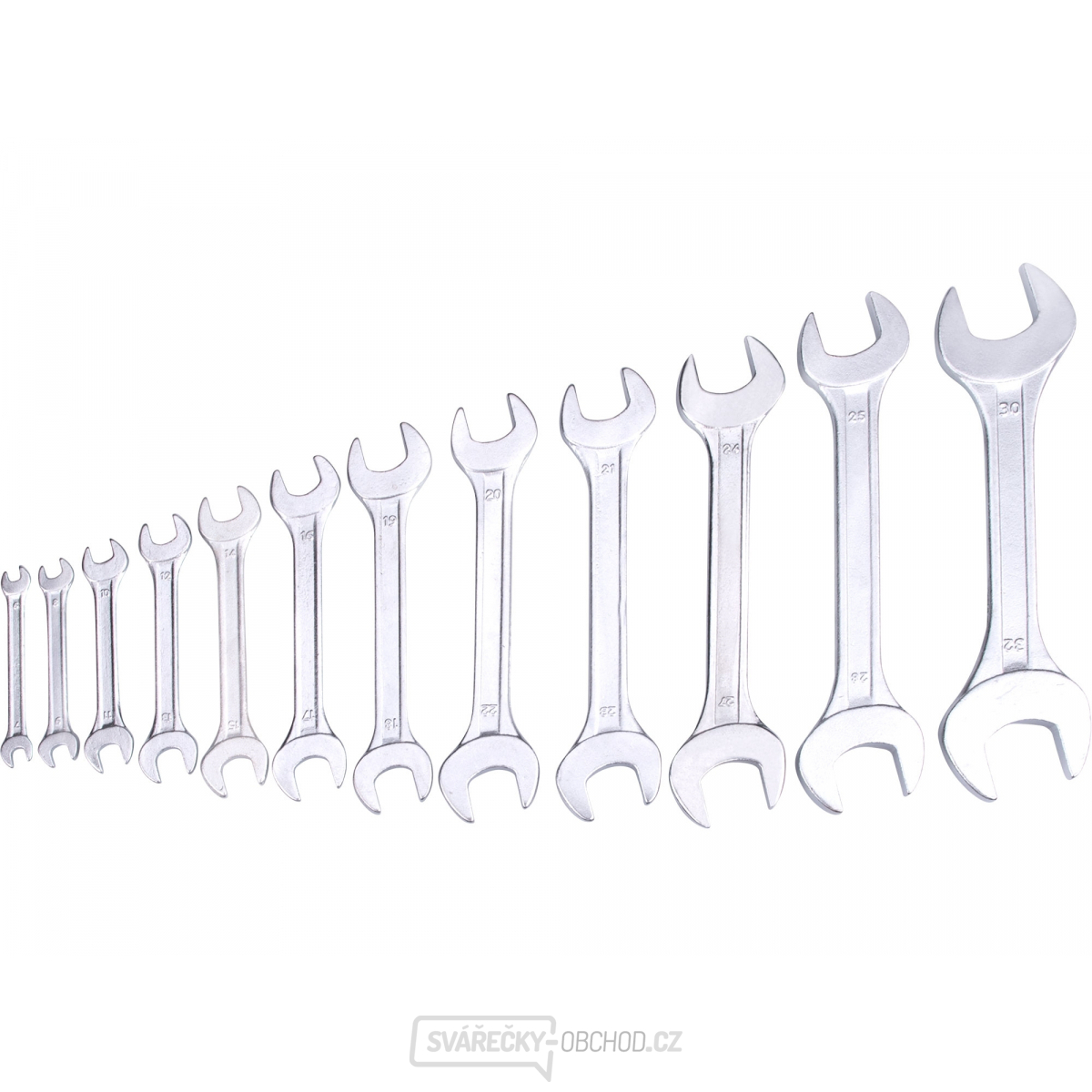 Sada stranových klíčů 12ks, 6-32mm