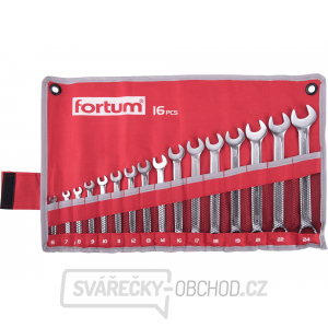 Očkoploché klíče, sada 16ks Očkoploché klíče, sada 16ks gallery main image