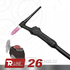 Hořák TIG RL 26 4m Highflex RTC-DD-Poti 7-pol KO Hořák TIG RL 26 4m Highflex RTC-DD-Poti 7-pol KO gallery main image