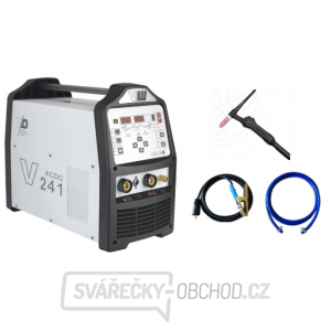 VECTOR DIGITAL V241 ACDC + svářecí kabely + Hořák TIG