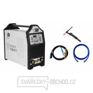 VECTOR DIGITAL V1841 ACDC + svářecí kabely + Hořák TIG s potenciometrem VECTOR DIGITAL V1841 ACDC + svářecí kabely + Hořák TIG s potenciometrem gallery main image